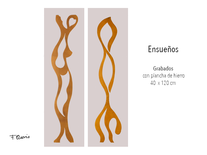 Grabados "Ensueños" de Federico Osorio