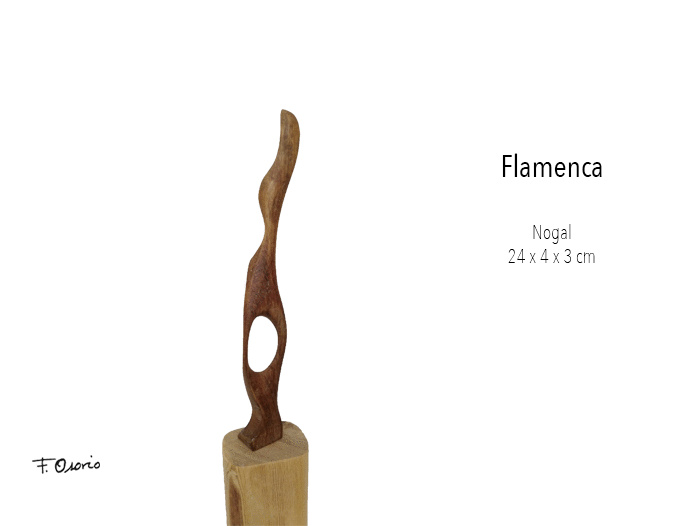 Escultura "Flamenca" de Federico Osorio