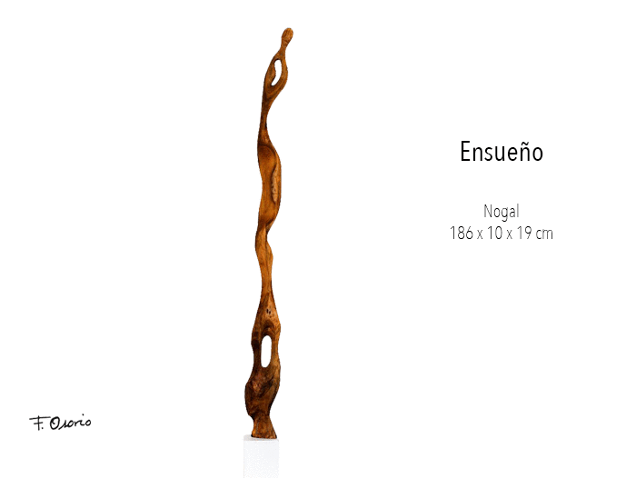 Escultura "Ensueño" de Federico Osorio