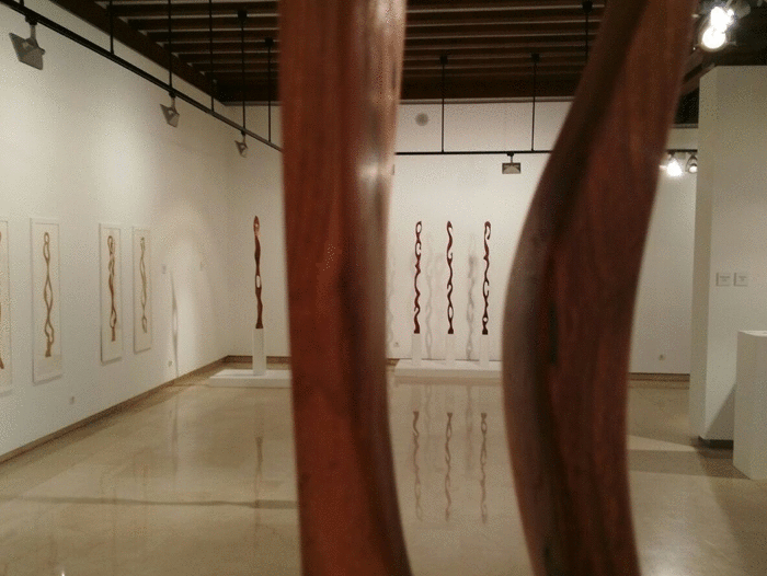 3. Exposición "El espíritu de la madera" en Palacio Pimentel, 2018