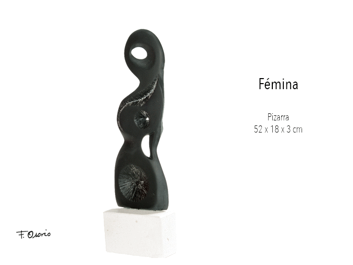 Escultura "Fémina" de Federico Osorio