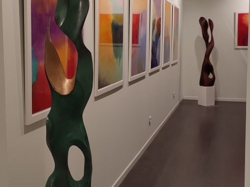 Vacío y color, Galería Orfila Madrid